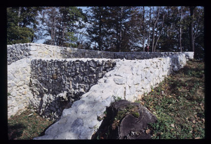 Rifnik - Poznorimska naselbina hiš, fotografija