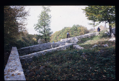 Rifnik - Poznorimska naselbina hiš, fotografija