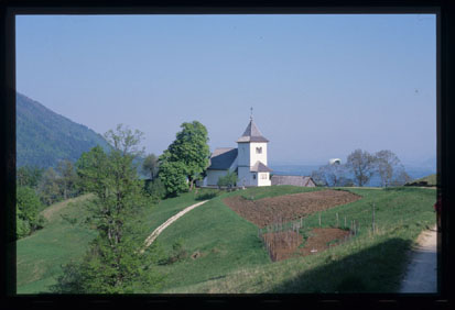 Begunje - Cerkev sv. Petra, fotografija