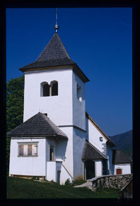 Begunje - Cerkev sv. Petra, fotografija