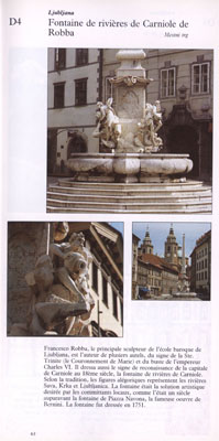 Fontaine de rivieres de Carniole de Robba