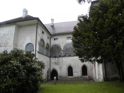 Bistra - Samostan Bistra, pogled z vrta