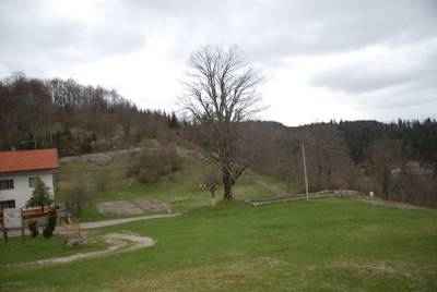Podkraj - Arheološko najdišče Hrušica-Ad Pirum, pogled na arheološko najdišče